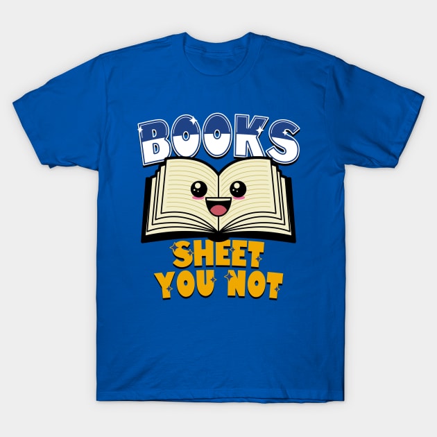 Books Sheet You Not T-Shirt by Originals by Boggs Nicolas